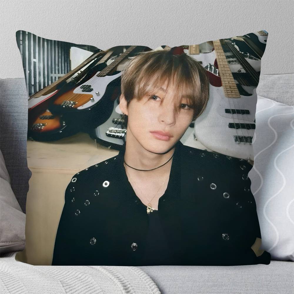 Антон Чанён Ли Kpop RIIZE Наволочка Квадратная Подушка Спальня Диван Отдых Удобная Подушка Автомобиль Гостиная Домашний Декор