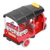Pull Back Thai Tricycle Simulation Alloy Tuk Tuk Car Model Toy Children Vehicle ToyRed
