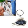 Black Hanging Labrador Ornament Keychain Cute Sleeping Angel Dog Pendant Gift