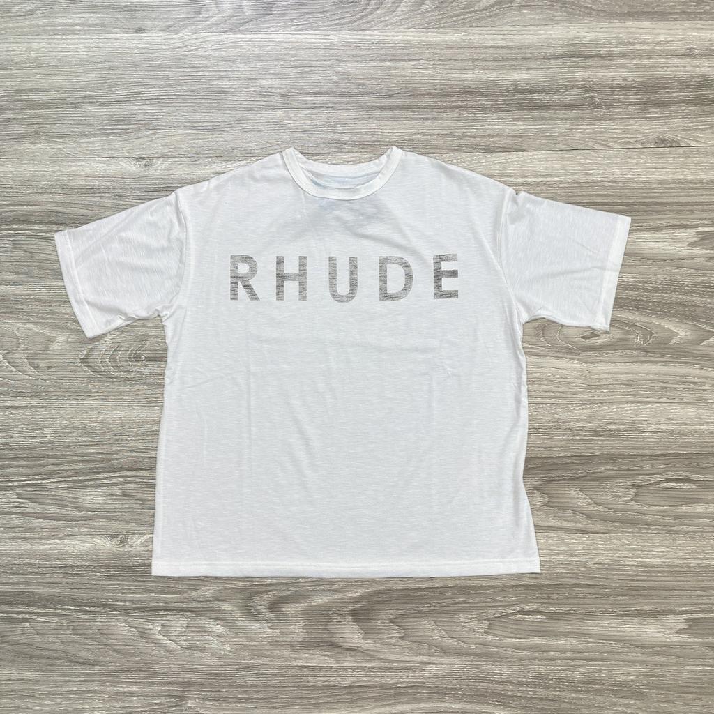 2026 Hot Rh Trendy Brand Ude Summer Crown Flag High Street Vintage Cotton Round Neck ShortSleeved TShirt For Unisex And Unisex