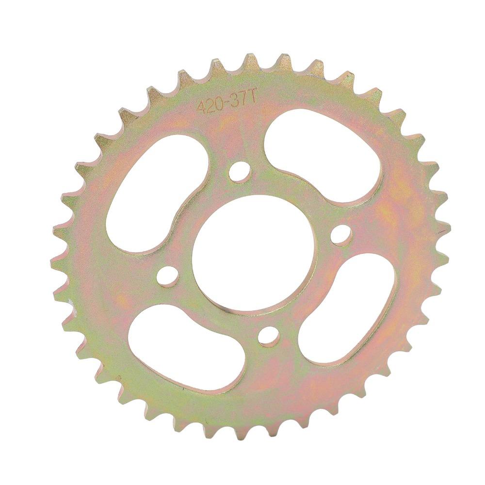 OD 155mm Motorcycle Chain Sprocket Cog 420 37T Motorbike Rear Sprocket ATV Quad Bike