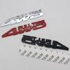 3D Metal 4WD FULL TIME Side Fender Emblem Rear Trunk Boot Badge Sticker Decals For Car