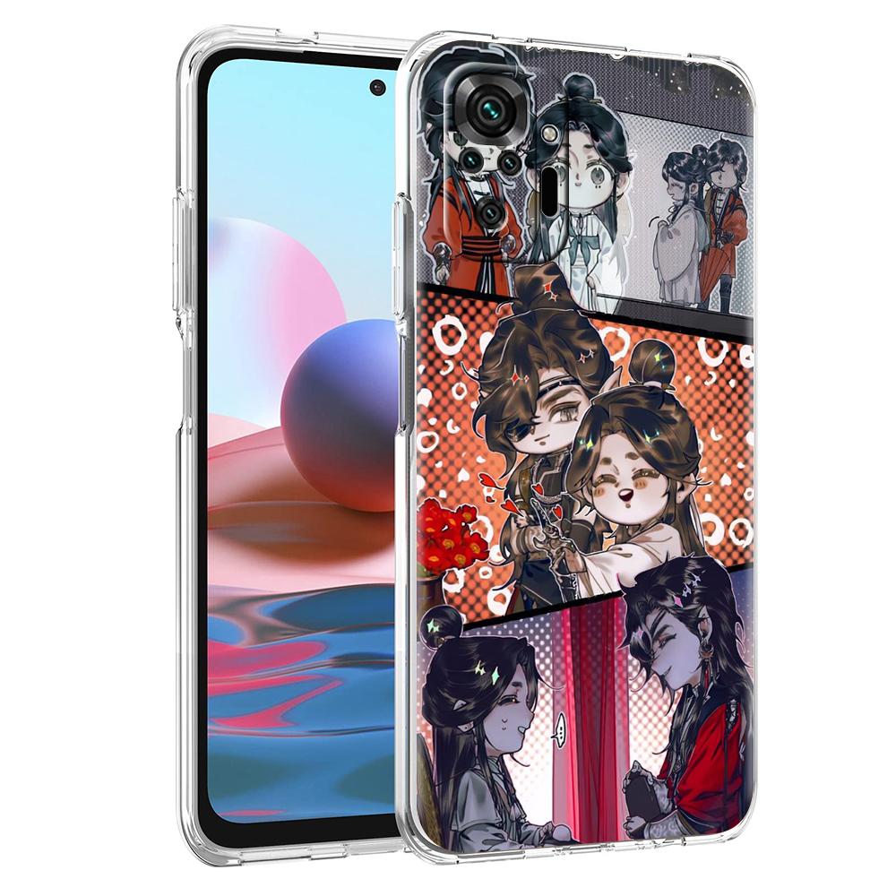 Чехол в стиле «Благословение небожителя» для Xiaomi Redmi Note 12 4G 11 10 Pro 5G 10C 10S 9S 9 9T 8T 9C 9A 8 8A 7 K50 K40