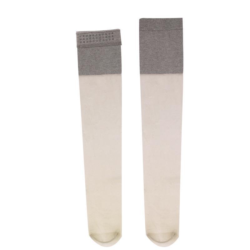 2-в-1 Кондиционер Чулки выше колена Летние Тонкие Защита от зацепок Гольфы выше колена Теплые С дозатором Нескользящие Гольфы средней длины