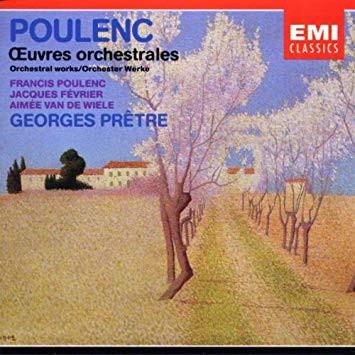 CD ФРАНСИС ПУЛЕНК, ФРАНСИС ПУЛЕНК, J - Оркестровые произведения = Orchestral Wo 724356944626 EMI Classics 1990 Франция Классика Б/У