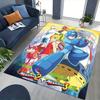 1 шт. Коврик для офисного кресла с дизайном из аниме и мультфильма Megaman, нескользящий ковер для домашнего декора, гостиной, спальни, игровой комнаты - Идеальный подарок для поклонников Mega Man