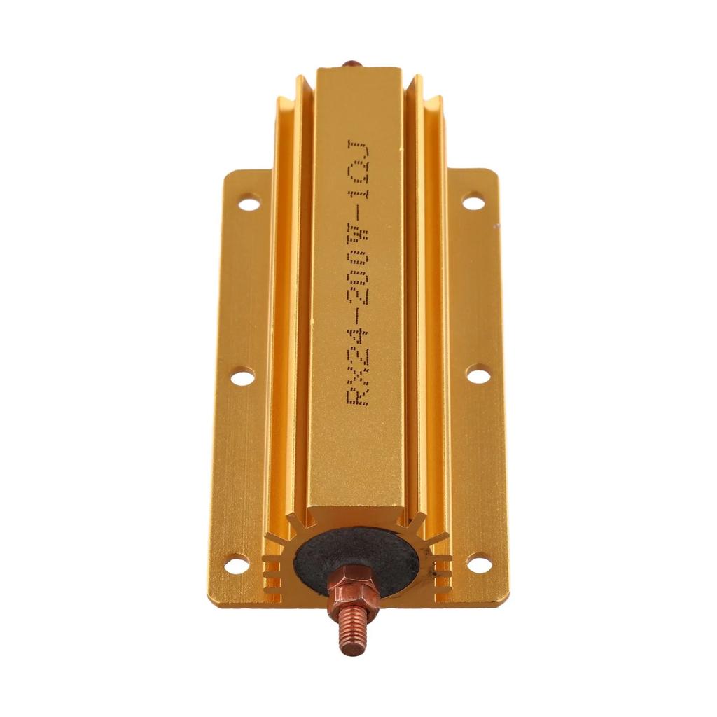 200W Metal Resistor 1ohm 2ohm 4ohm 8ohm 8R Power Resistor with Mounting Holes for Audio Stage and Tube Amp Test