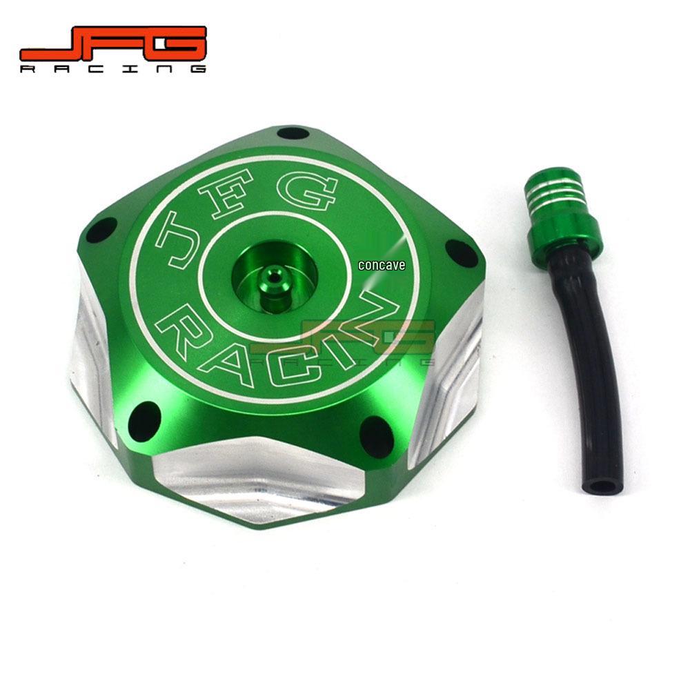 Compatible Fuel Tank & Oil Reservoir Cap for KX250/250F, KX450F, KLX450R, KFX450 Off-Road Motorcycles