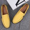 Boat Shoes Mens Shoes Lightweight Leather Casual Loafers Man Fashion Moccasins Driving Footwear Slip On Men Shoes Flat Designer
