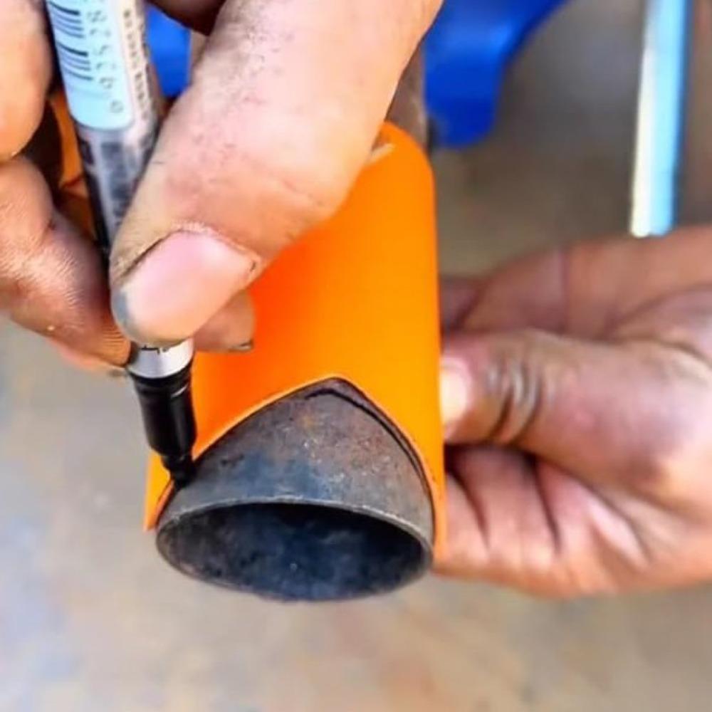 Ручные инструменты Инструмент для разметки резки труб Направляющая для резки изоляции для металлообработки