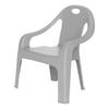 Lucky Plastic Baby Chair - Grey