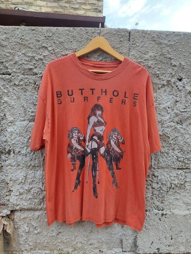 Butthole Surfers Band T shirt retro style Black Short sleeve tee S5XL NH20196 Unisex T-Shirt