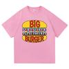 Funny Big Kahuna Burger T Shirt Healthy Breakfast Retro Fashion Men/women Clothing Vintage Harajuku High Quality Cotton Tshirts