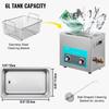 Ultrasonic Jewelry Cleaner with Heater Timer for Cleaning Eyeglass Rings