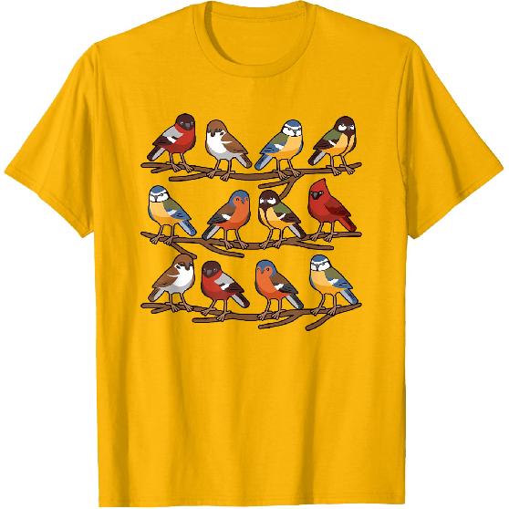 Bird Lover Birding Birdwatching Men T-Shirt