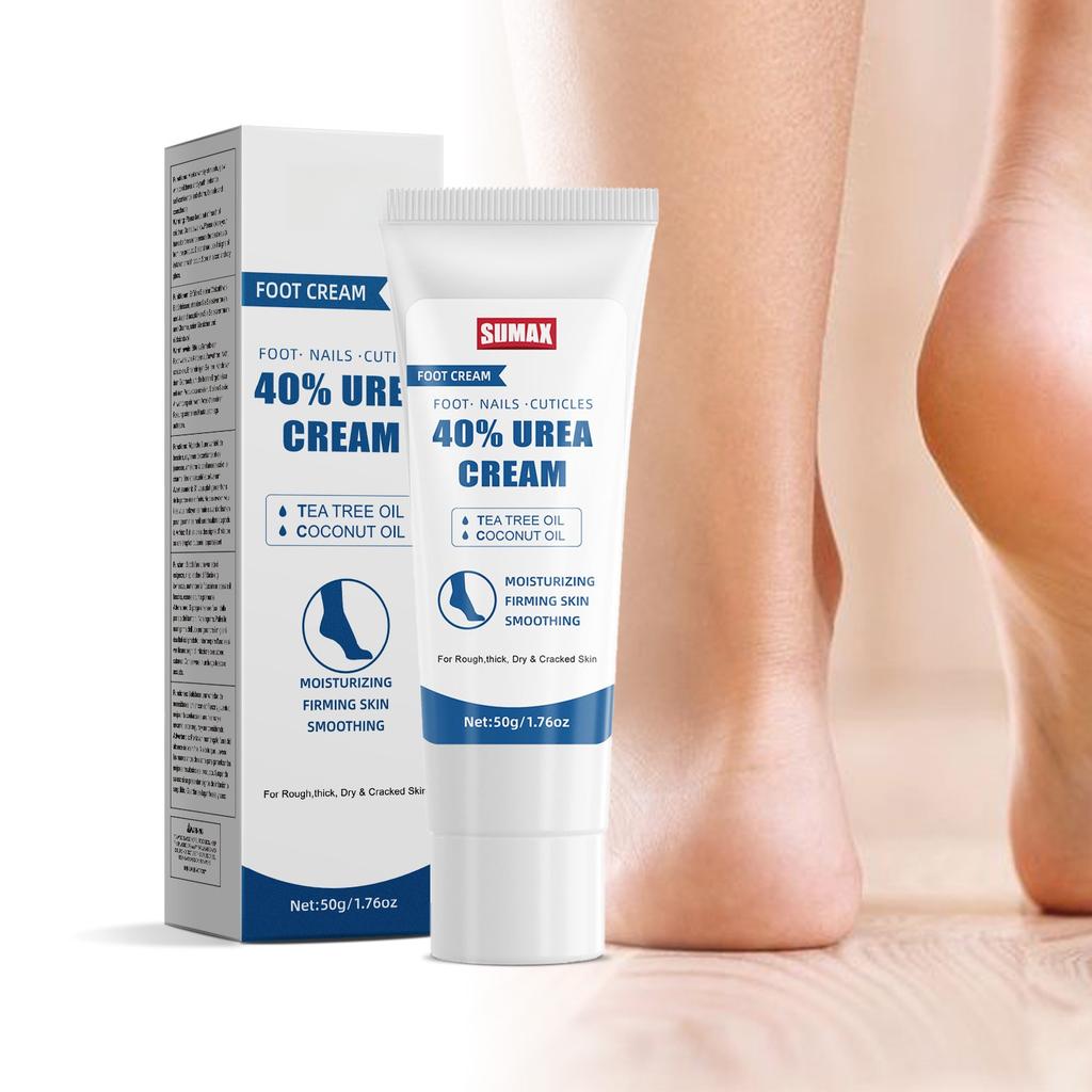 Крем для ног Advanced Urea 50 г. Профессиональное увлажняющее средство для сухих ног и потрескавшихся пяток