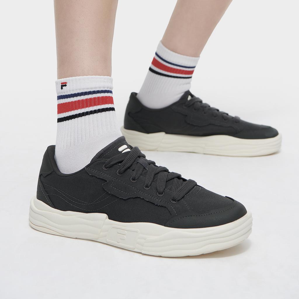 Fila Fusion Pop 2 Удобные Модные Прочные Низкие Скейт-Кроссовки Мужские Кроссовки Черные T12M422223FUP