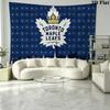 Toronto Maple Leafs Wall Tapestry Aesthetic Wall Hanging Printed Fabric Blanket Decorative Tapestries for Bedroom Living Room Home Decor