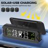 Auto Security Alarm Car TPMS Temperature Warning Tire Pressure Monitoring System Solar Power Save Fuel Tyre Pressure Sensor