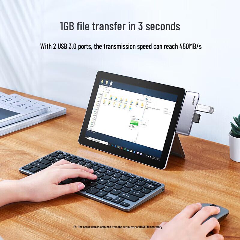 Ugreen USB-C док-станция для Microsoft Surface Go