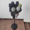Lightweight Microphone Stand Stabiliser Hexagon Shock Absorbing Base Holder Tray 6-hole for Corded Wireless Vocal Mics