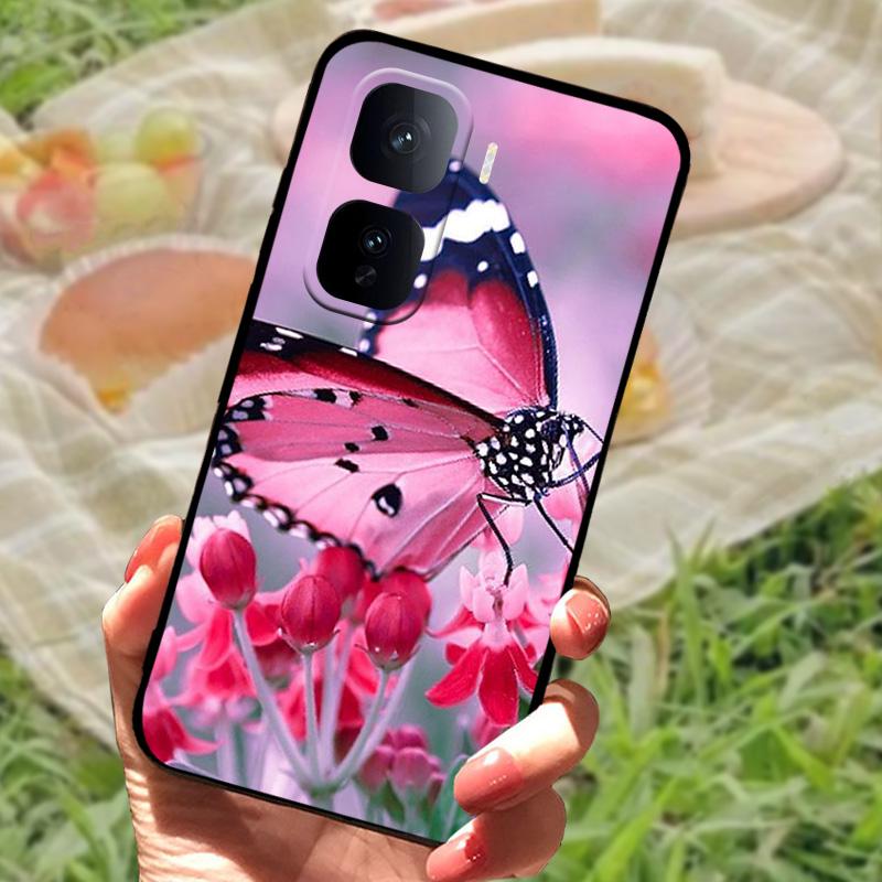 Чехол для VIVO IQOO Neo 10 Черный Мягкий Силикон Защита Задняя Крышка Для VIVO IQOO Neo 10 Pro Чехлы для Телефона Ударопрочный Чехол для Телефона