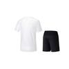 Anta Summer Moisture-Wicking Quick-Dry Short Sleeve T-Shirt Breathable Thin Versatile Shorts Casual Sports Set Unisex Sets 192537973D-3