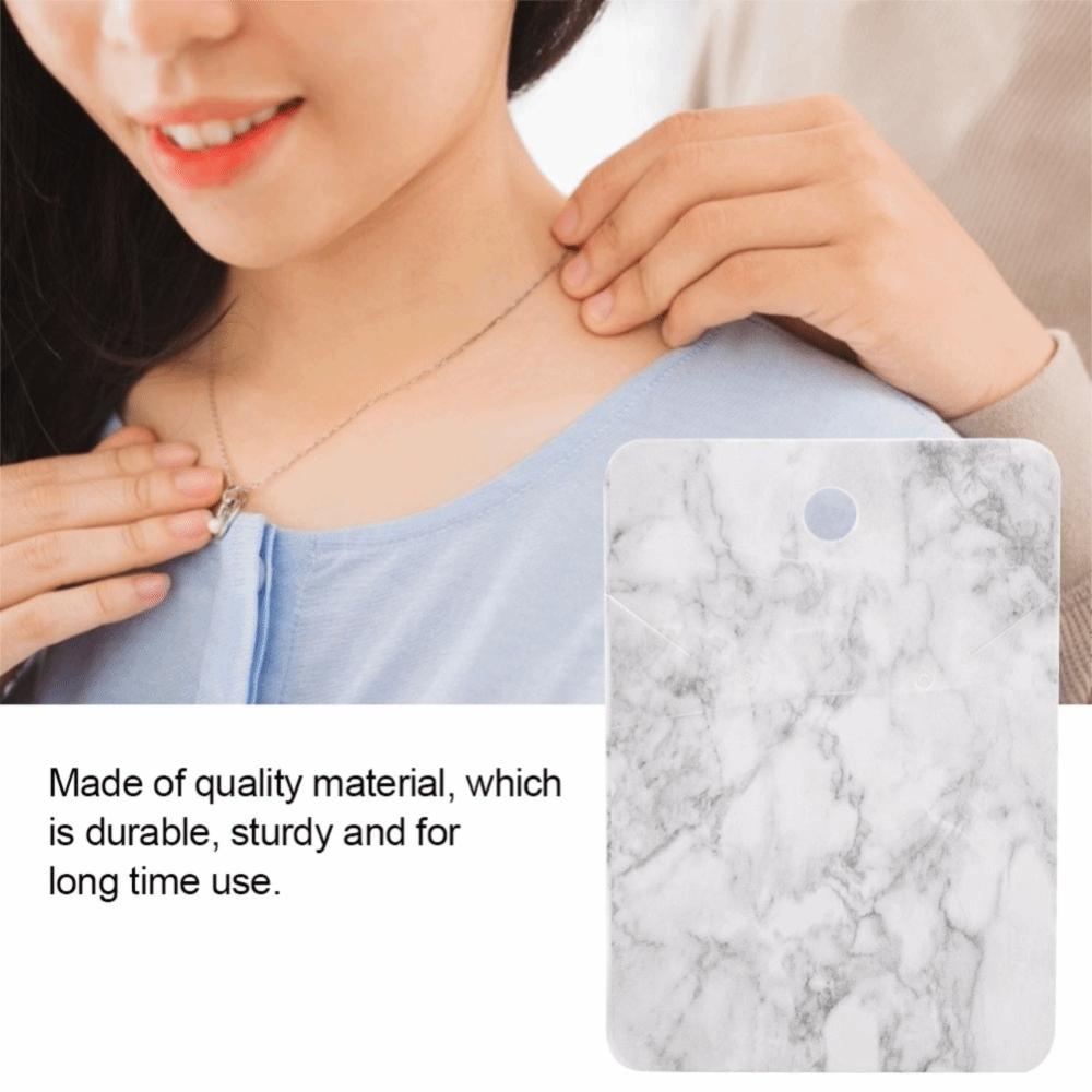 100Pcs 5 x 7cm Marble Pattern Jewelry Display Cards Handmade jewelry finished product packaging