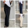Elegant Satin Black Trumpet Skirts Fashion Slim High Waist Skirts Women Female 2023 Solid Office Long Skirt Spring Summer