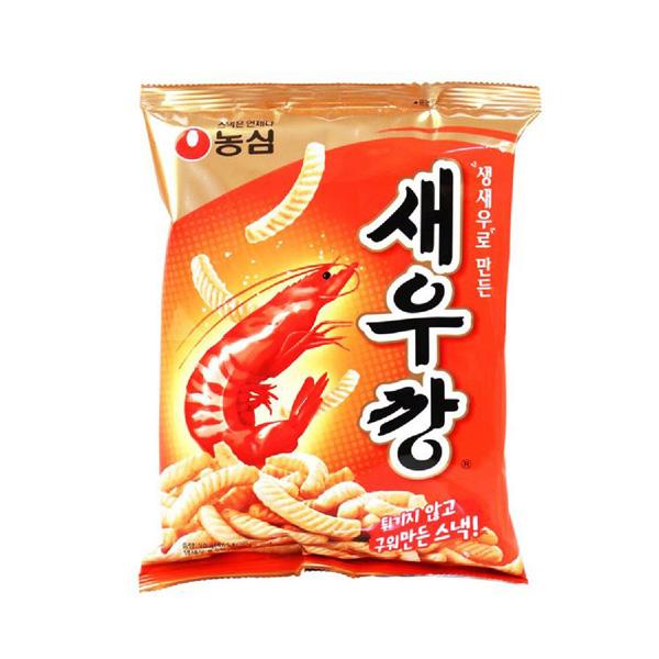 Nongshim Креветочный крекер Оригинальный 90 г / Креветочный крекер Васаби 70 г (2 варианта)