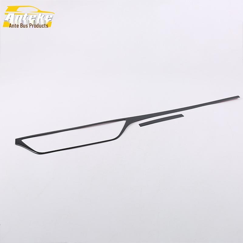 Stainless Steel Dashboard Trim for 18 Qin: Central Control Bright Strip Decorative Sticker