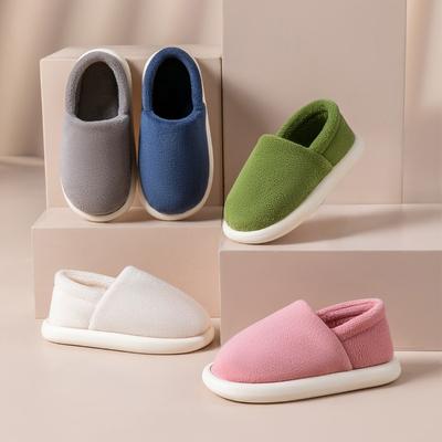 Съемные хлопковые тапочки женские новые осенне-зимние домашние домашние комнатные парные на толстой подошве бархатные хлопковые туфли мужские