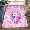 Magical Unicorn Sky Rainbow Fantasy Carpet Is Suitable For Living Room And Bedroom Doormats Office Balcony Decorative Carpet A1