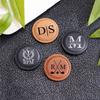 Magnetic golf ball circular marker, golf positioning clip, field fixed point marker