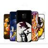 WD47 Dragon Ball Anime Black Sofe Case for Samsung Note 20 Lite S24 Ultra S23 A03 A05 A06 A11 A71 A15 A16 A13 A24 A25 A33 A52 A53 A50 M55 M35 Plus