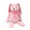 FLUFFYFUN Organic Cotton Baby Toy Rabbit Plush 18cm 100% (Pink)