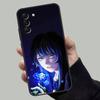 Чехол для телефона Ado Kyogen X Uta для Samsung Galaxy A13, A21s, A22, A31, A32, A52, A53, A71, A80, Мягкий черный корпус