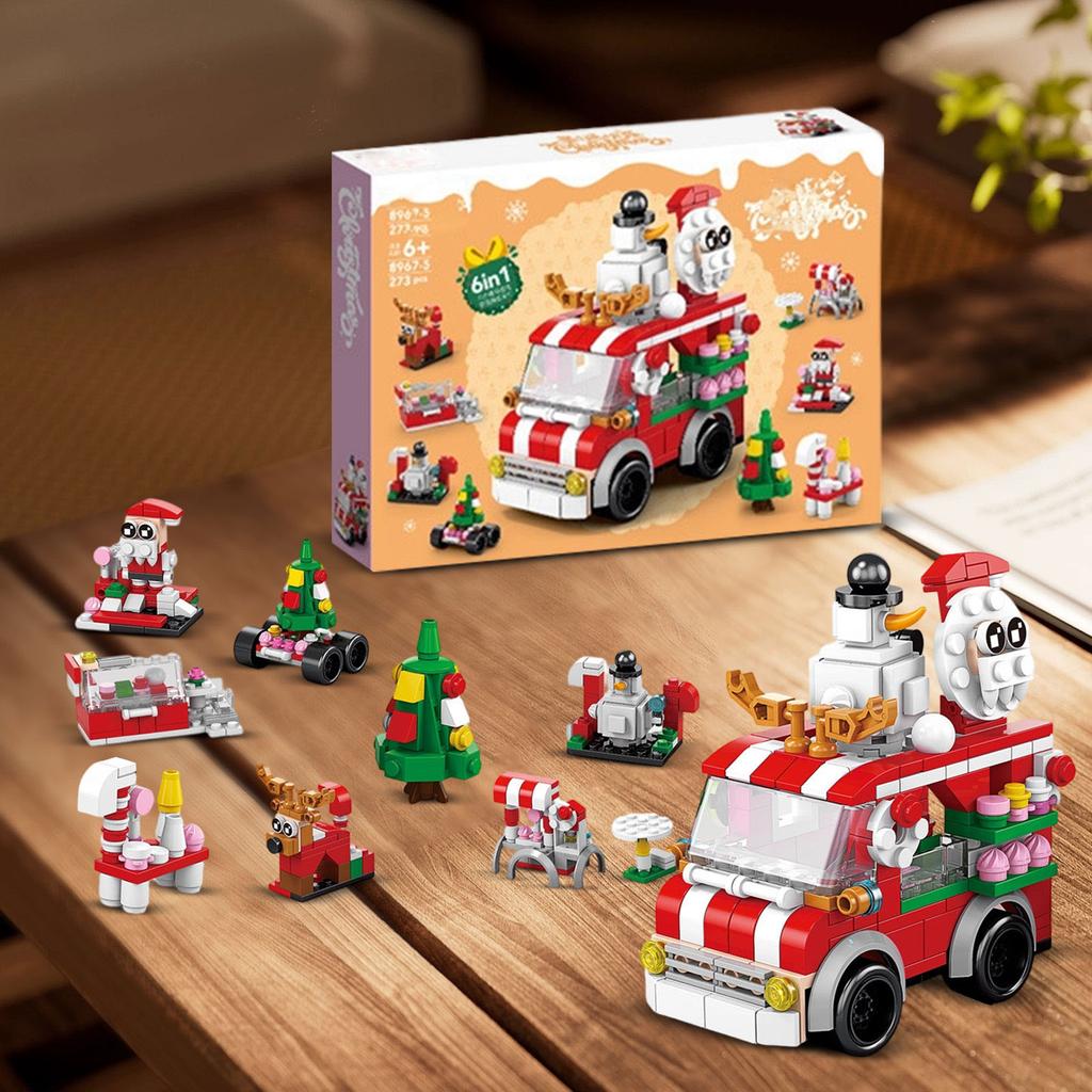 Рождественский торговый автомат для сборки Рождественская коробка Рождественская сборка