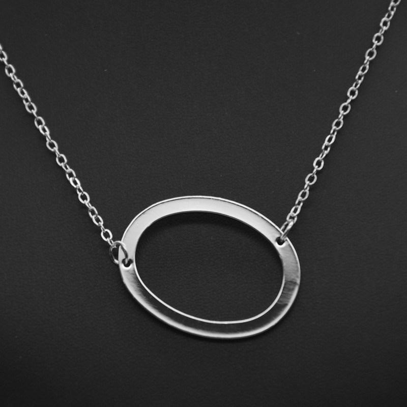 Женское ожерелье из 26 английских букв с орнаментом, пульсирующая цепочка, персонализированное ожерелье с буквами