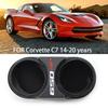 Dual Cup Drink Holder Extendable Retractable for Chevrolet Corvette C7 2014-2020 Car Water Cup Holder Car Accessory