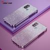 Shiny Glitter Plating Silicone Case for OPPO A32 A52 2020 A53S 4G Camera Lens Soft Back Cover