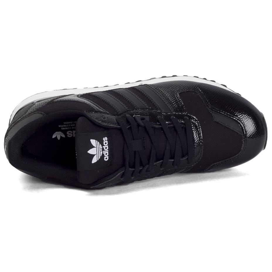 adidas Originals ZX 700 Нескользящие Устойчивые к истиранию Низкие Повседневные Кроссовки Женские Черные BA9981