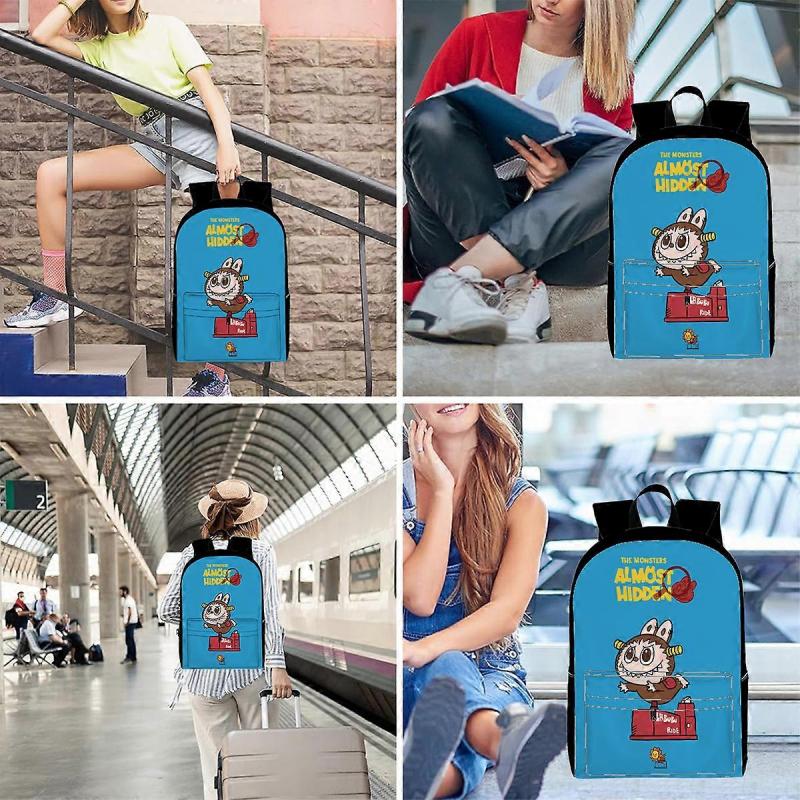 Backpack, with Multiple Organizational Compartments, Fits 15.6 Inch Notebook, for Travel, Teen, Business Work P1804