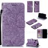 Samsung Galaxy Xiaomi Redmi Note Huawei Honor Apple iPhone uchun 3D gulli dantelli charm flip hamyonli g'ilof kitob uslubidagi g'iloflar