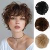 Synthetic Short Curly Hair Fringe Clip In Bangs Hair Extension Natural Hairpiece For Women Bangs Toppers For Hair Loss Accessory