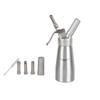 250/500/1000ml Reusable Baking Cream Gun Stainless Steel Cream Foamer Stainless Steel Cream Inlaid Vase Nitrogen Siphon Bottle