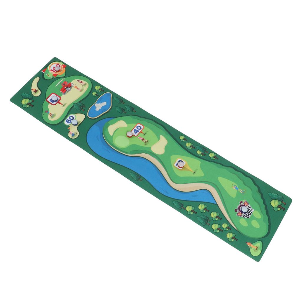 Kids Tabletop Game Educational Portable Putting Game Mat Toy for Indoor Party Family Gathe