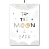 Sun Rainbow Moon Stars Planet Rocket Cartoon Explore Wall Art Canvas Painting Posters And Prints Pictures Baby Kids Room Decor
