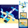 Space Station Physics Toy With Electric Features For Childrens Learning And Creativity