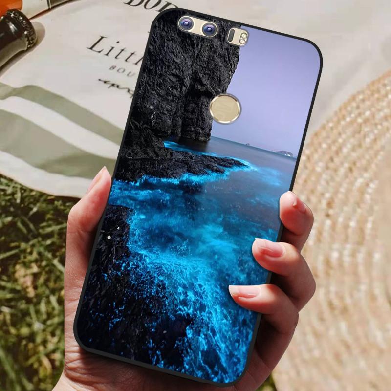 For Huawei Honor 8 5.2-inch Case Silicon Back Cover Phone Case for Huawei Honor 8 Cases Soft bumper coque Honor8 FRD-L19 Coques